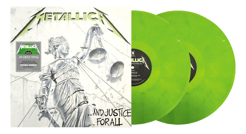 Metallica - And Justice For All 2LP LTD Dyers Green Vinyl