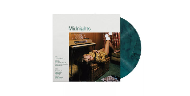 Taylor Swift – Midnights LP (Marbled Jade Green Vinyl)