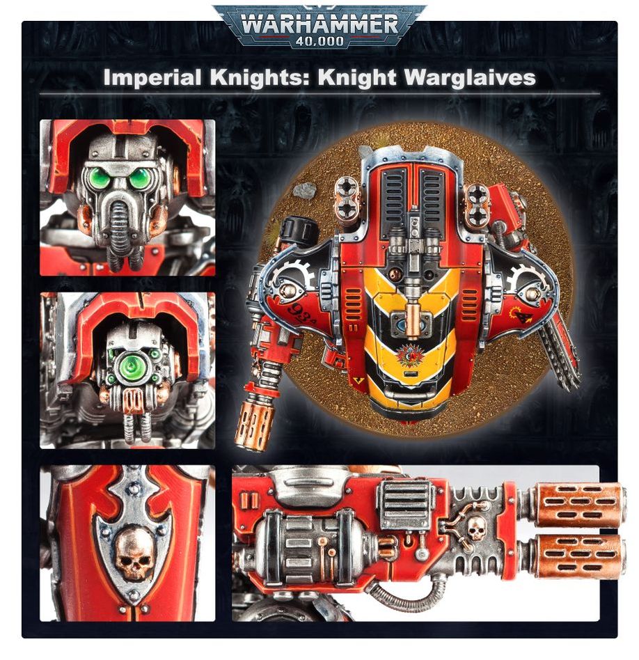 Warhammer 40,000 - Imperial Knights: Knight Armigers