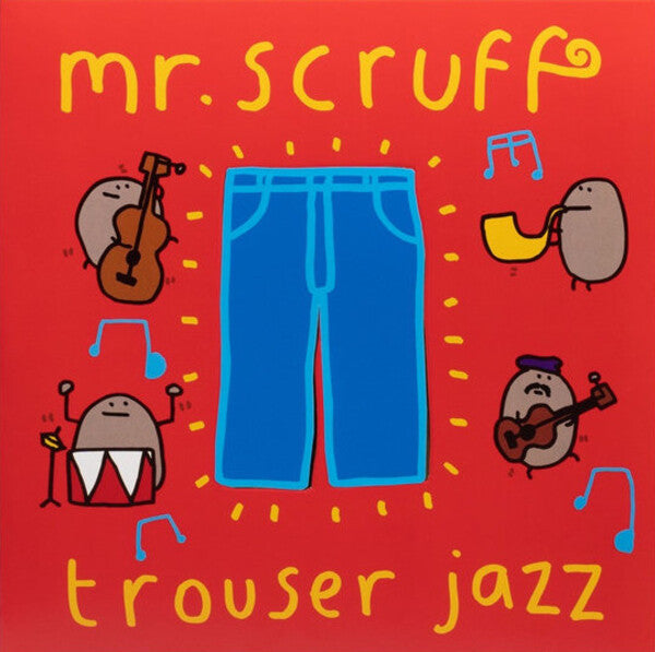 MR SCRUFF - Trouser Jazz 2LP (Deluxe 20th Anniversary Edition) (Blue and Red Vinyl)