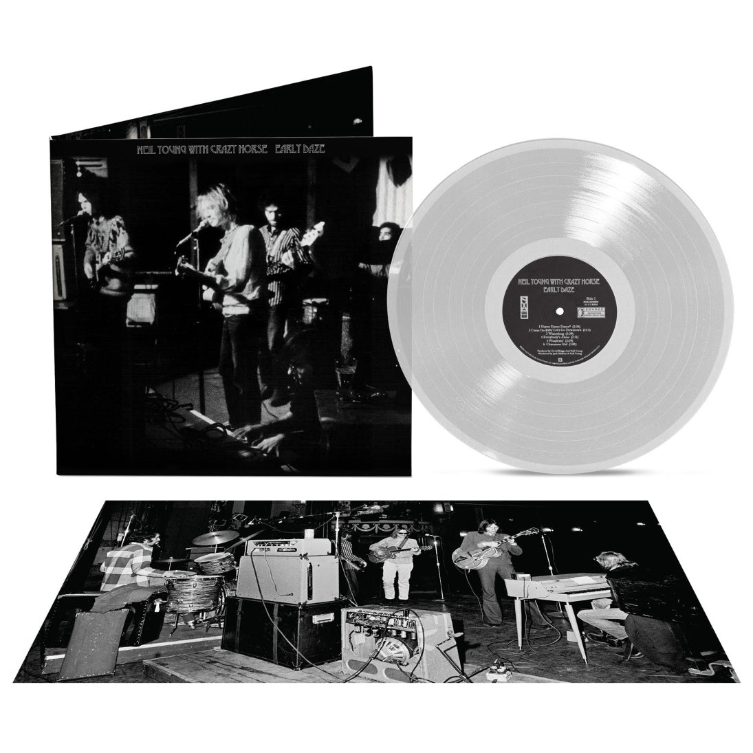 Neil Young With Crazy Horse - Early Daze LP (Limited Edition Clear Vinyl)