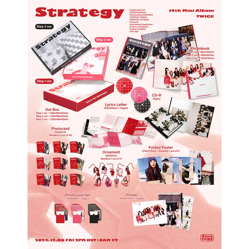 TWICE - Strategy CD (Step 3 Version)