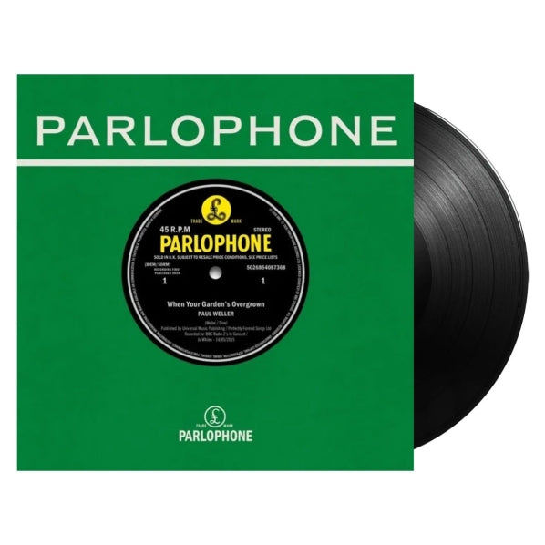 Paul Weller - When Your Garden's Overgrown / Boy About Town (Live At The BBC) 7" Vinyl RSD 2026