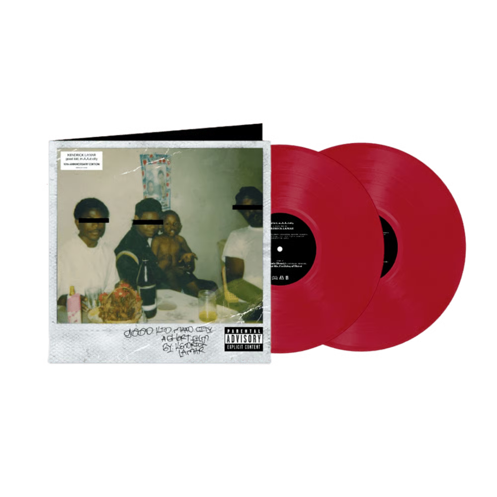 Kendrick Lamar – Good Kid, M.A.A.D City 2LP (10th Anniversary Limited Edition Red Vinyl)