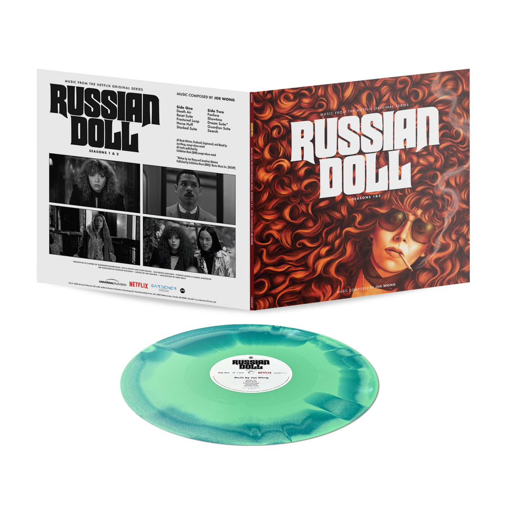 Joe Wong – Russian Doll: Seasons 1 & 2 OST LP LTD Record Store Day Green & Blue Swirl