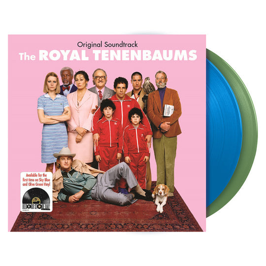 Royal Tenenbaums OST 2LP LTD Black Friday Release Sky Blue and Olive Green Vinyl