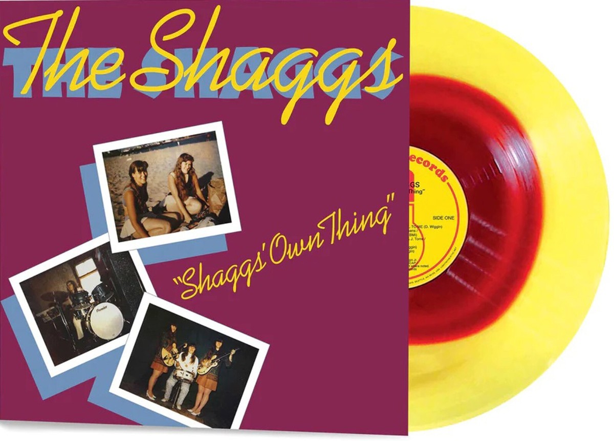 Shaggs – "Shaggs' Own Thing" LP LTD Yellow/Maroon Swirl Coloured Vinyl