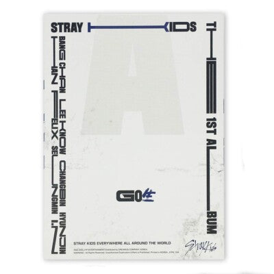 Stray Kids – GO生 (Live) CD (Blue Version)