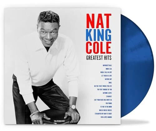 Nat King Cole - Greatest Hits LP Blue Vinyl