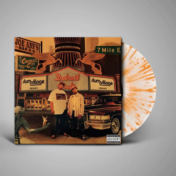 SLUM VILLAGE - Detroit Deli (A Taste of Detroit) - LP - Clear with Orange / Green Splatter Vinyl [RSD 2024]