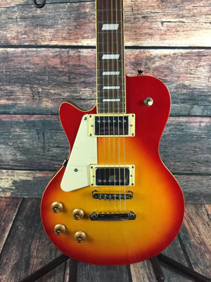 Stagg Left Handed L320 Les Paul Style Electric Guitar- Cherry Sunburst second hand