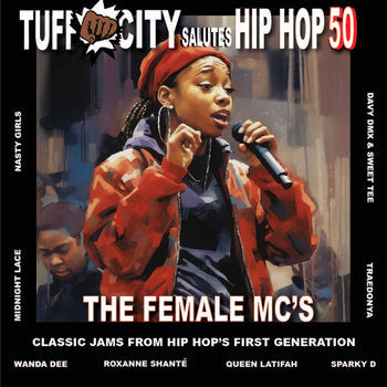 Various Artists – Tuff City Salutes Hip Hop 50: The Female MCs LP LTD RSD Black Friday Red Vinyl Edition