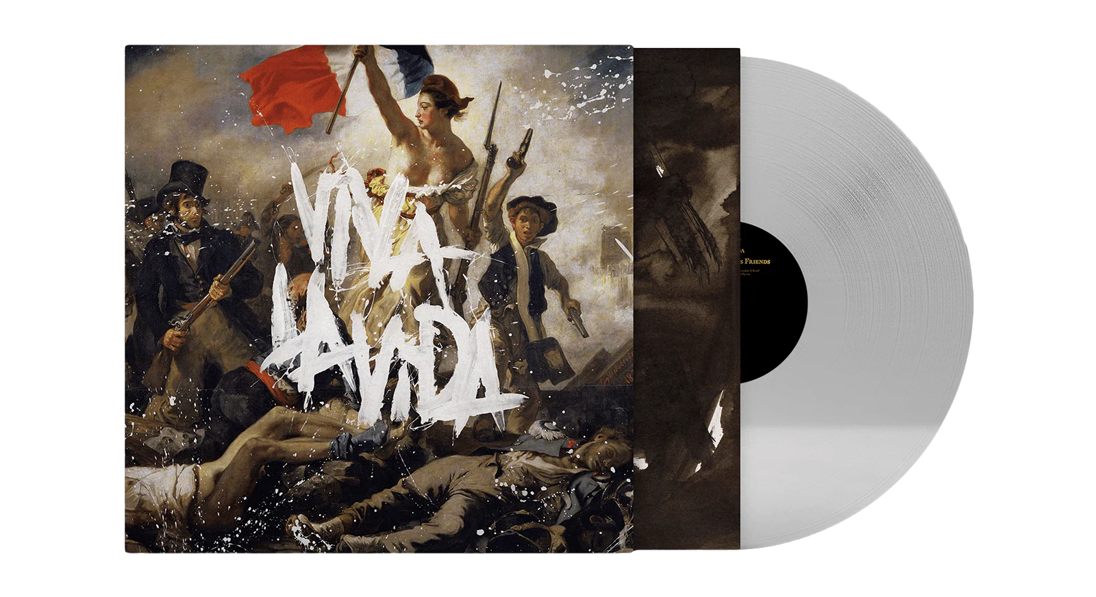 Coldplay - Viva La Vida 2LP (Clear Vinyl)