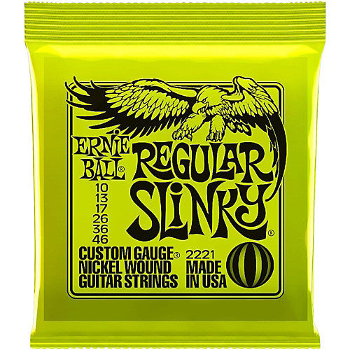 Ernie Ball Regular Slinky Nickel Electric Strings (10-46)