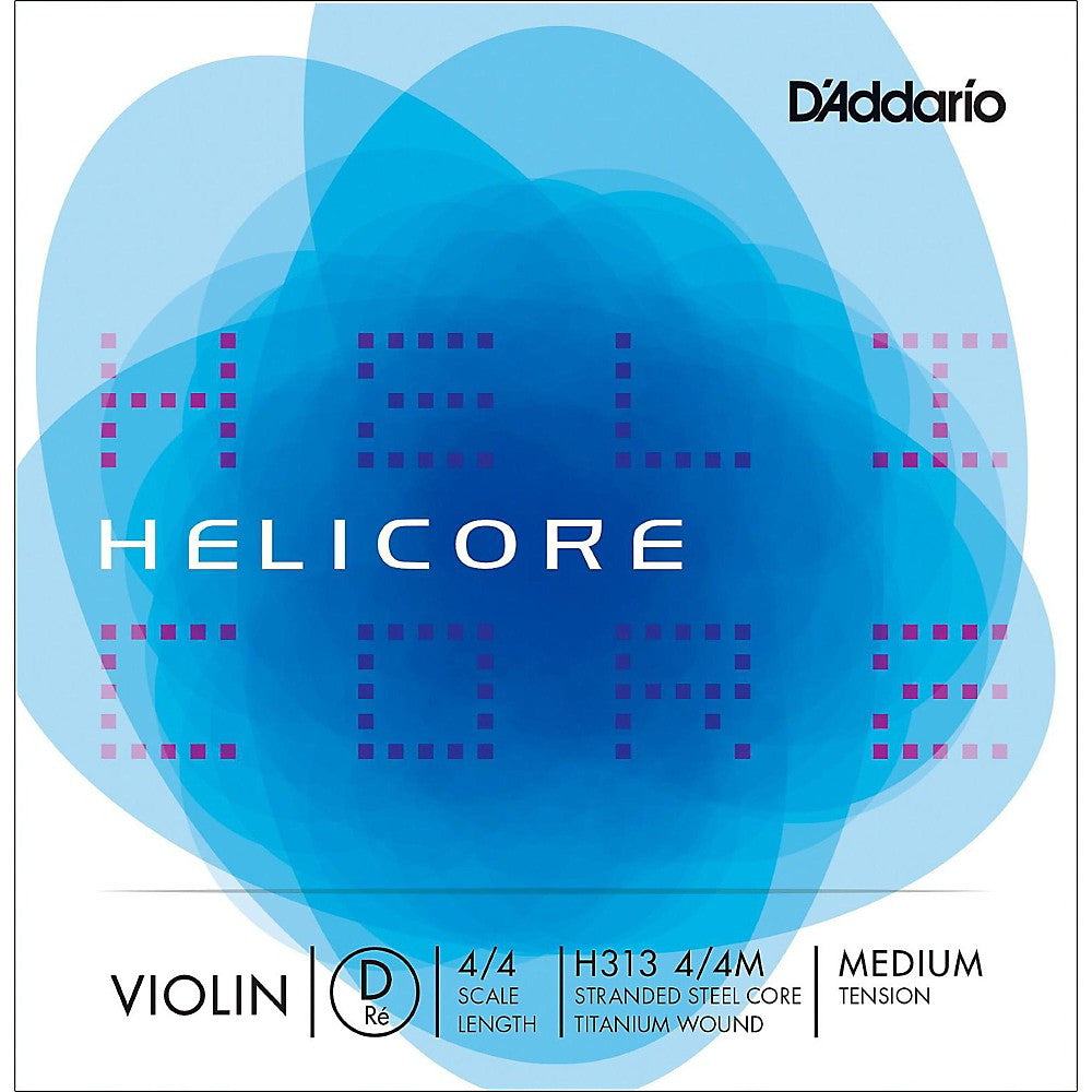 D'Addario Helicore Violin D String 4/4