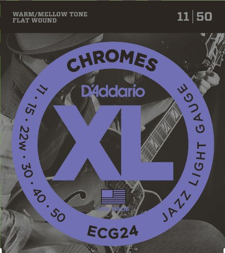 D'Addario Chromes Electric Strings (11-50)