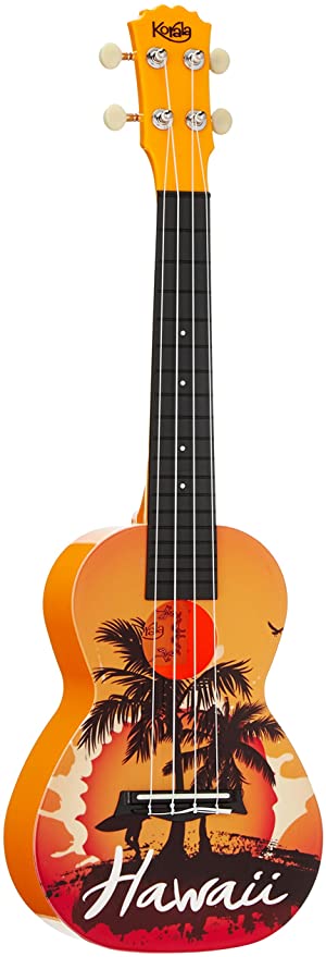 Korala Concert Ukulele Orange Hawaii