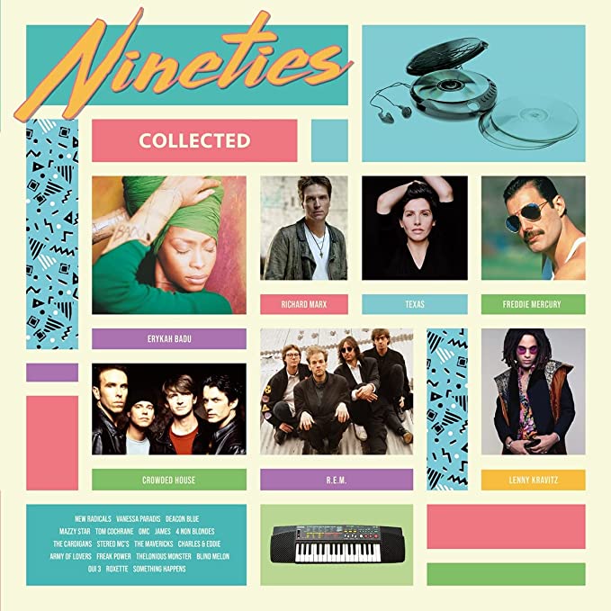 Various Artists – Nineties Collected 2LP Crystal Clear Vinyl