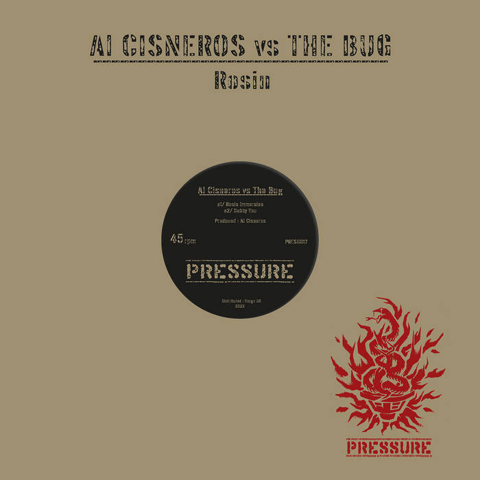Al Cisneros vs The Bug - 'Rosin' 12" LTD Coloured Vinyl
