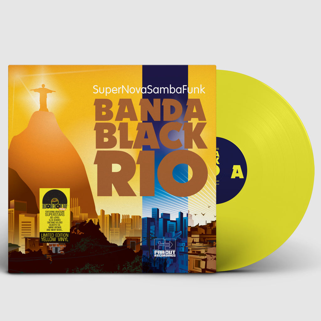 Banda Black Rio – Super Nova Samba Funk LP LTD Yellow Vinyl RSD 2021