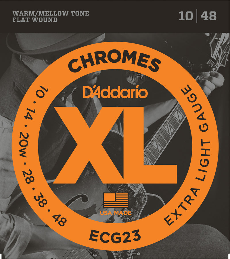 D'Addario Chromes Electric Strings (10-48)