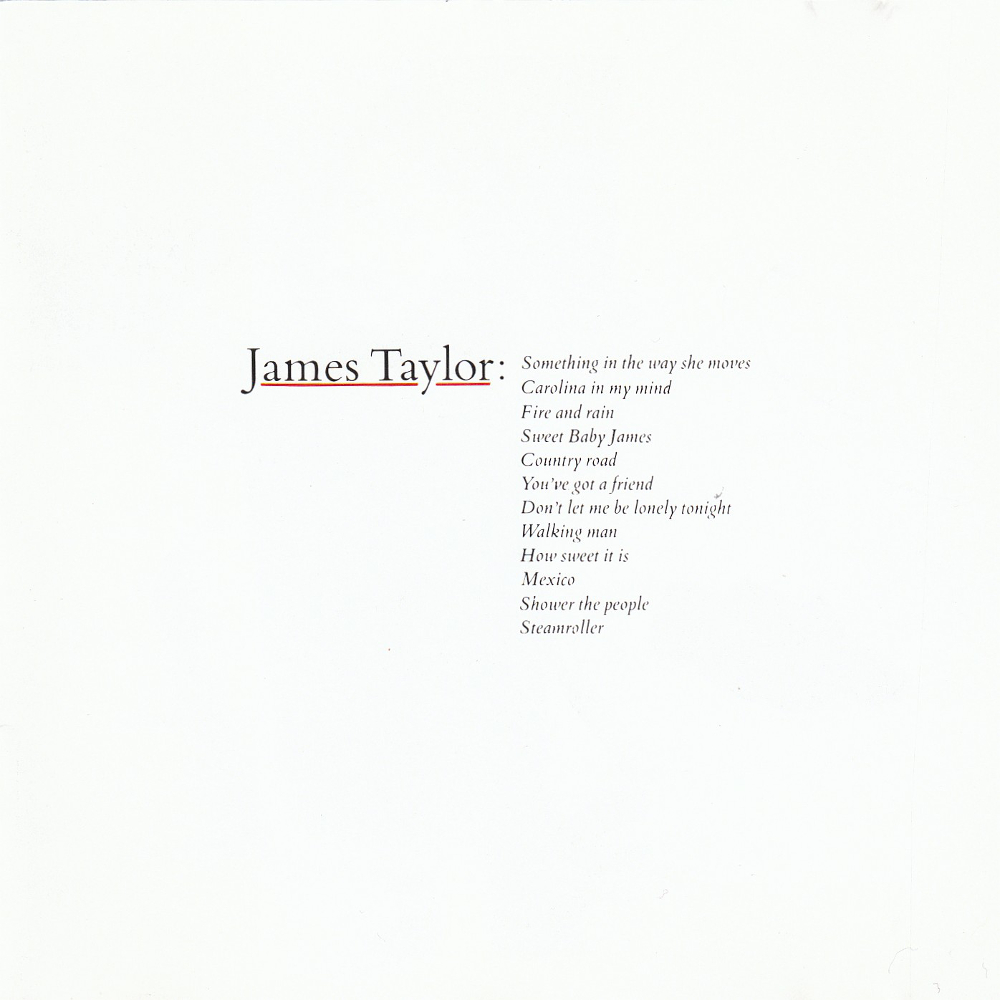 James Taylor greatest hits