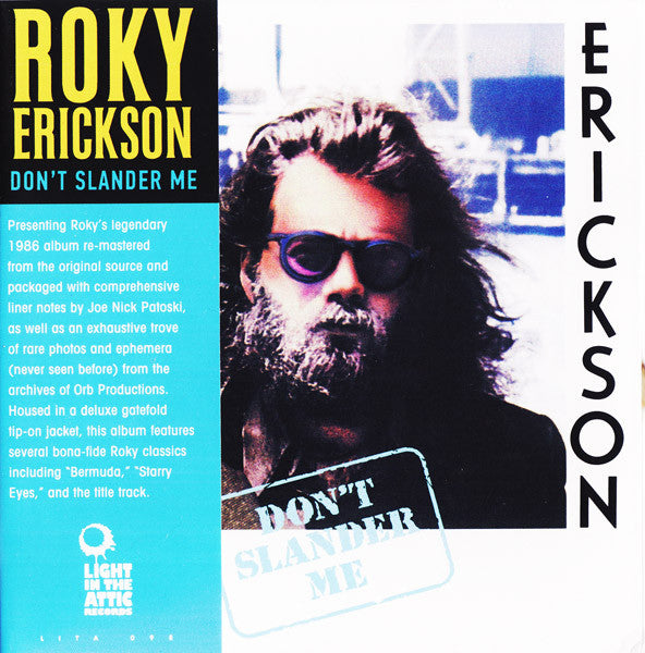Roky Erickson – Don't Slander Me CD