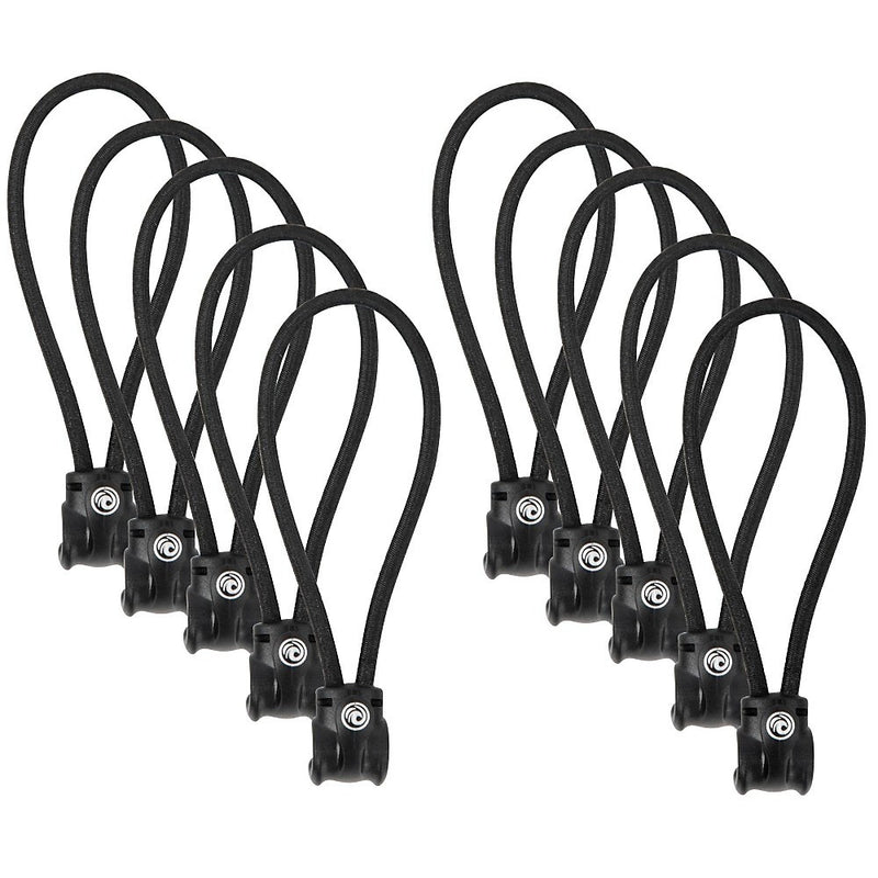 D'Addario 1/4" Elastic Cable Tie 10 Pack