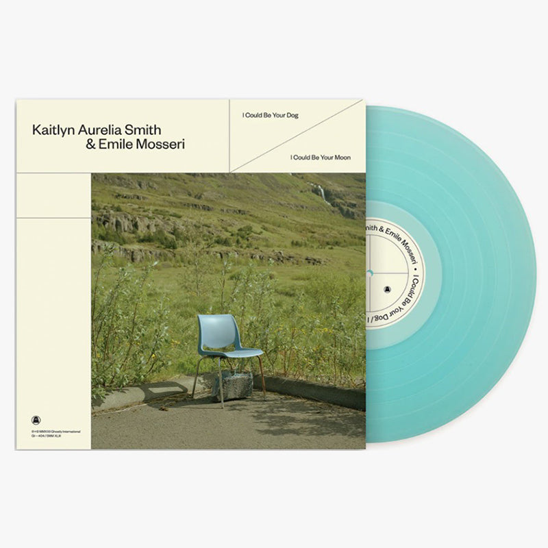 Kaitlyn Aurelia Smith & Emile Mosseri – I Could Be Your Dog / I Could Be Your Moon LP LTD Transparent Blue Vinyl