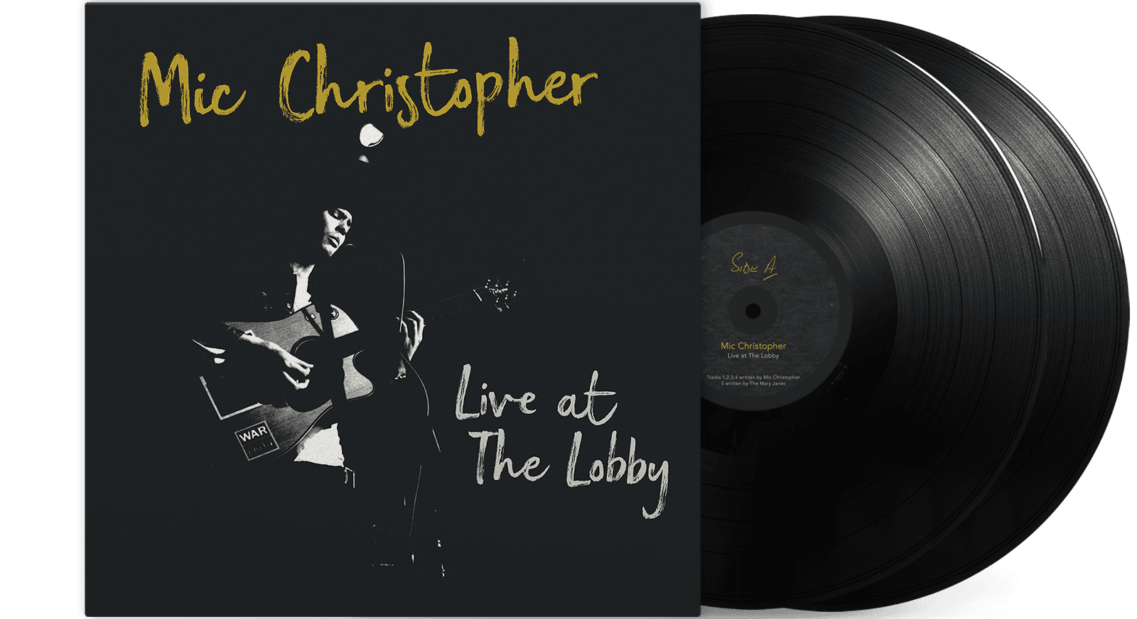 Mic Christopher - Live At The Lobby 2LP LTD Edition!! Out Now!
