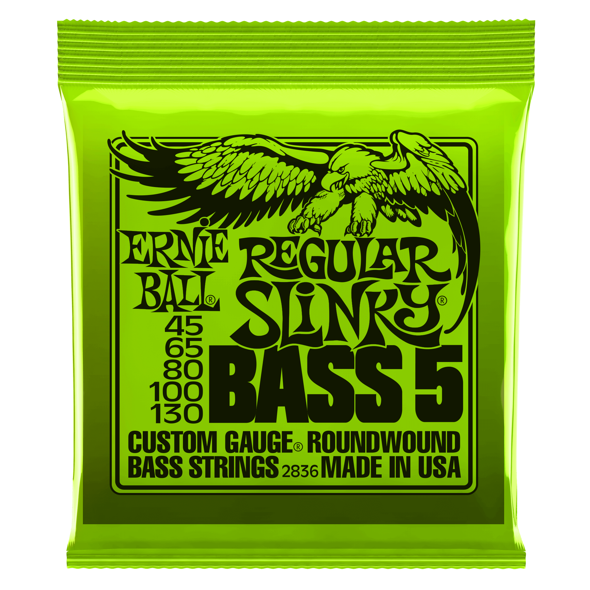 Ernie Ball 2836 5 String Regular Slinky Bass (45-130)
