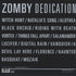 Zomby - Dedication 2LP
