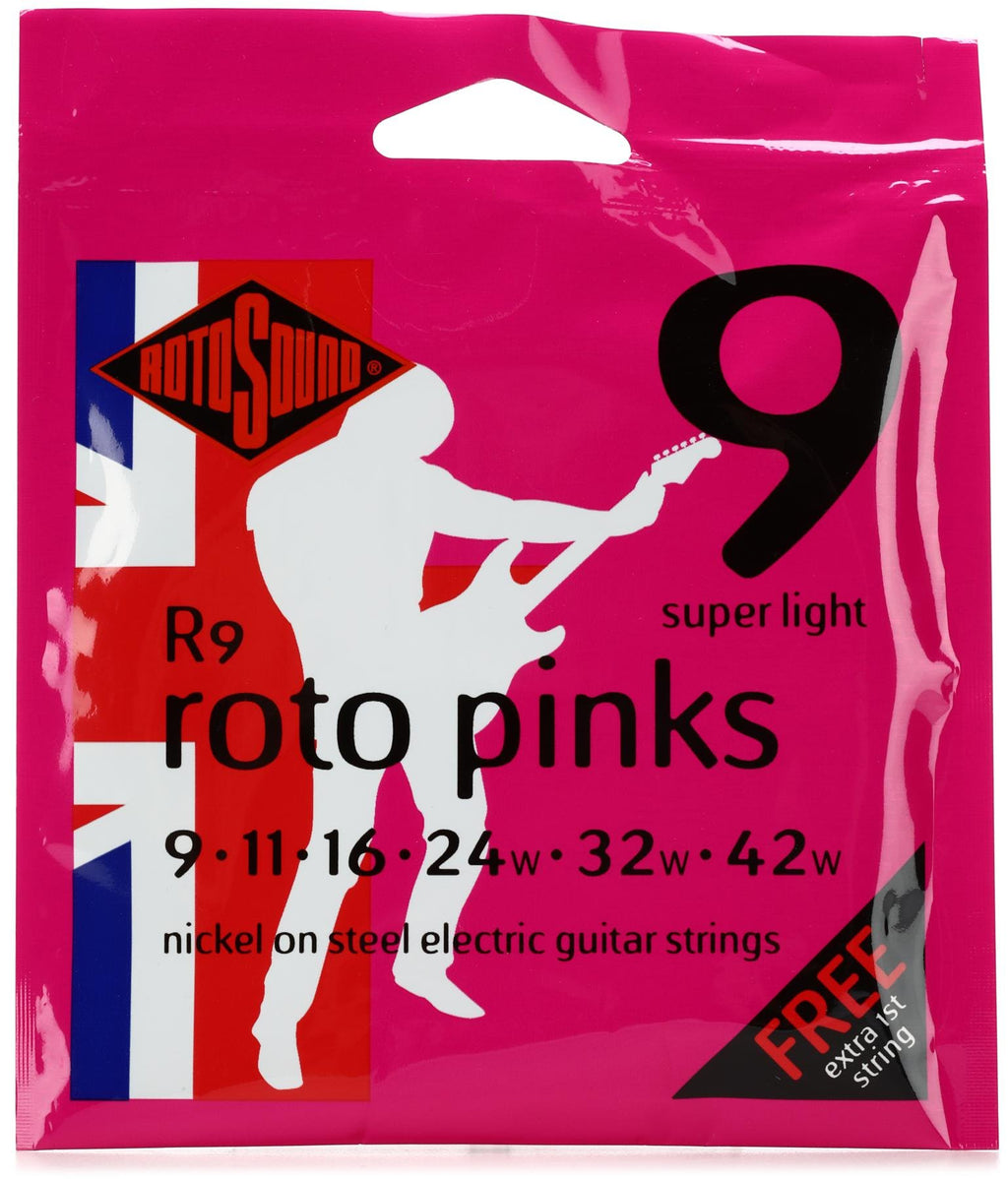 Rotosound Nickel Super Light Electric Strings (9-42) R9