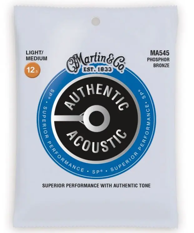 Martin Medium/Light Bronze Acoustic Strings (12.5-55)