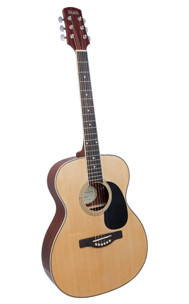 Adam Black O6 Legacy Natural Semi-Acoustic Guitar: 86O2CE/N
