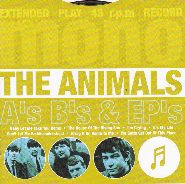 Animals - A's B's & EP's CD