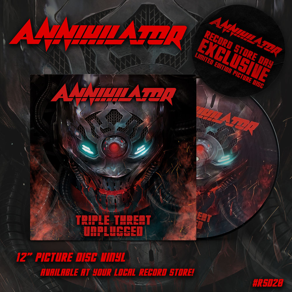 Annihilator - Triple Threat Unplugged LP Picture Disc