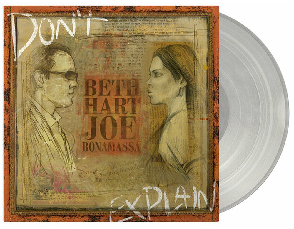Beth Hart & Joe Bonamassa – Don't Explain LP LTD Clear Vinyl
