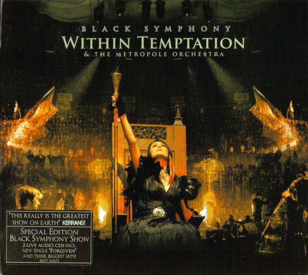 Within Temptation & The Metropole Orchestra ‎– Black Symphony CD