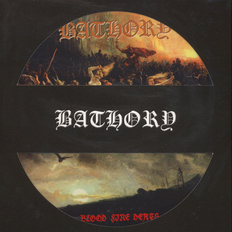 Bathory - Blood Fire Death LP Picture Disc