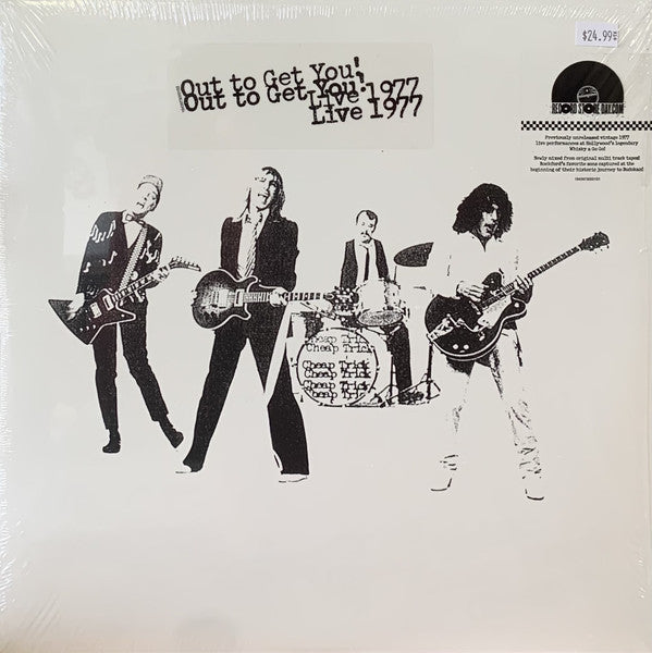 Cheap Trick - Out To Get You! Live 1977 2LP LTD Record Store Day 2020