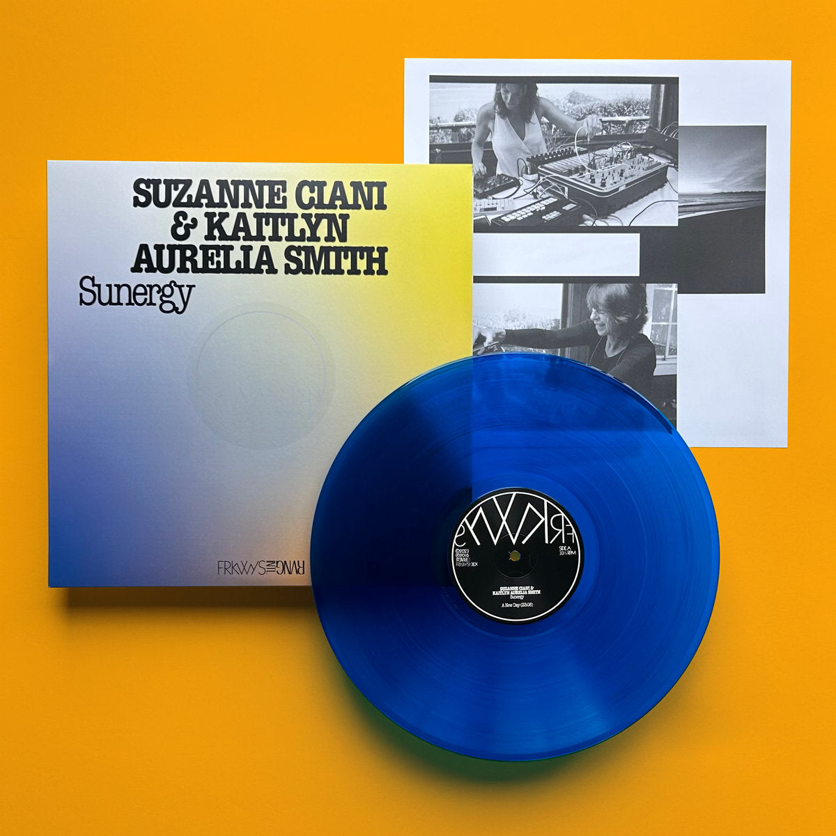 Kaitlyn Aurelia Smith & Suzanne Ciani - Frkwys Vol. 13 Sunergy LP LTD Pacific Blue Vinyl