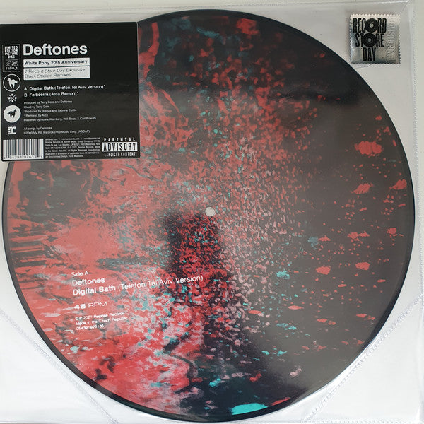Deftones ‎– RSD 2021 Black Stallion Remixes Picture Disc