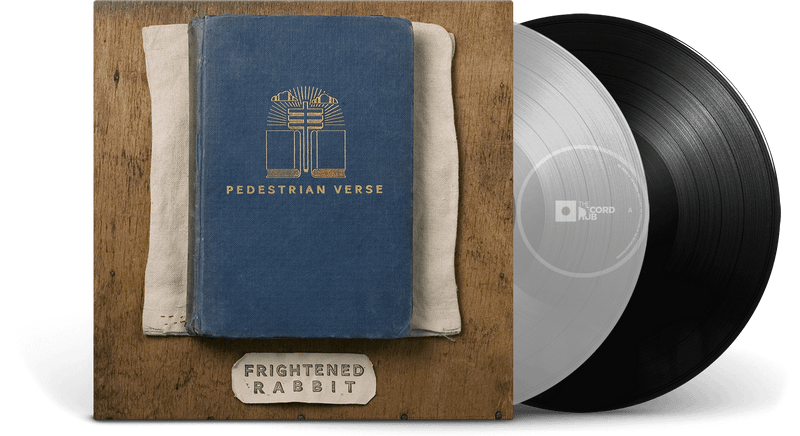 Frightened Rabbit – Pedestrian Verse LP + 12" EP LTD on Clear/Black Vinyl