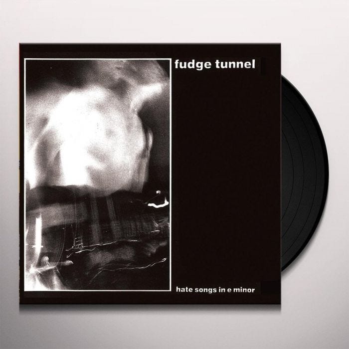 Fudge Tunnel ‎– Hate Songs In E Minor LP