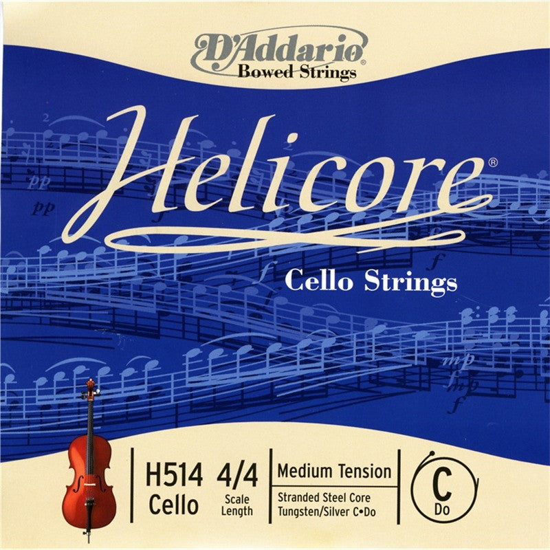 D'Addario Helicore 4/4 Cello C String