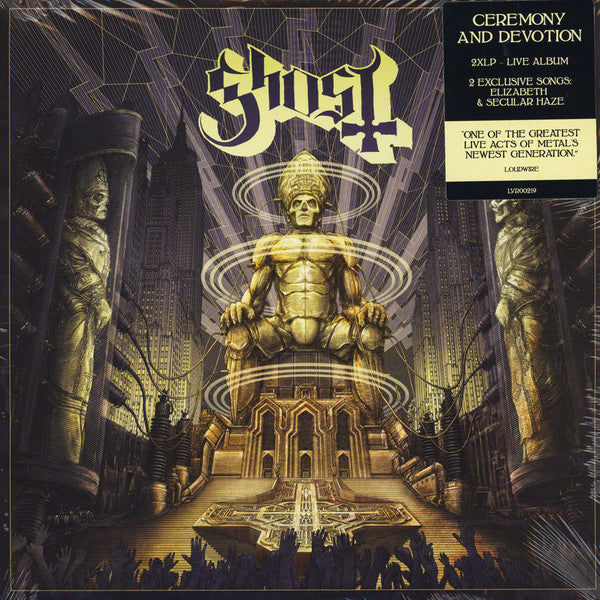 Ghost - Ceremony And Devotion Live 2LP