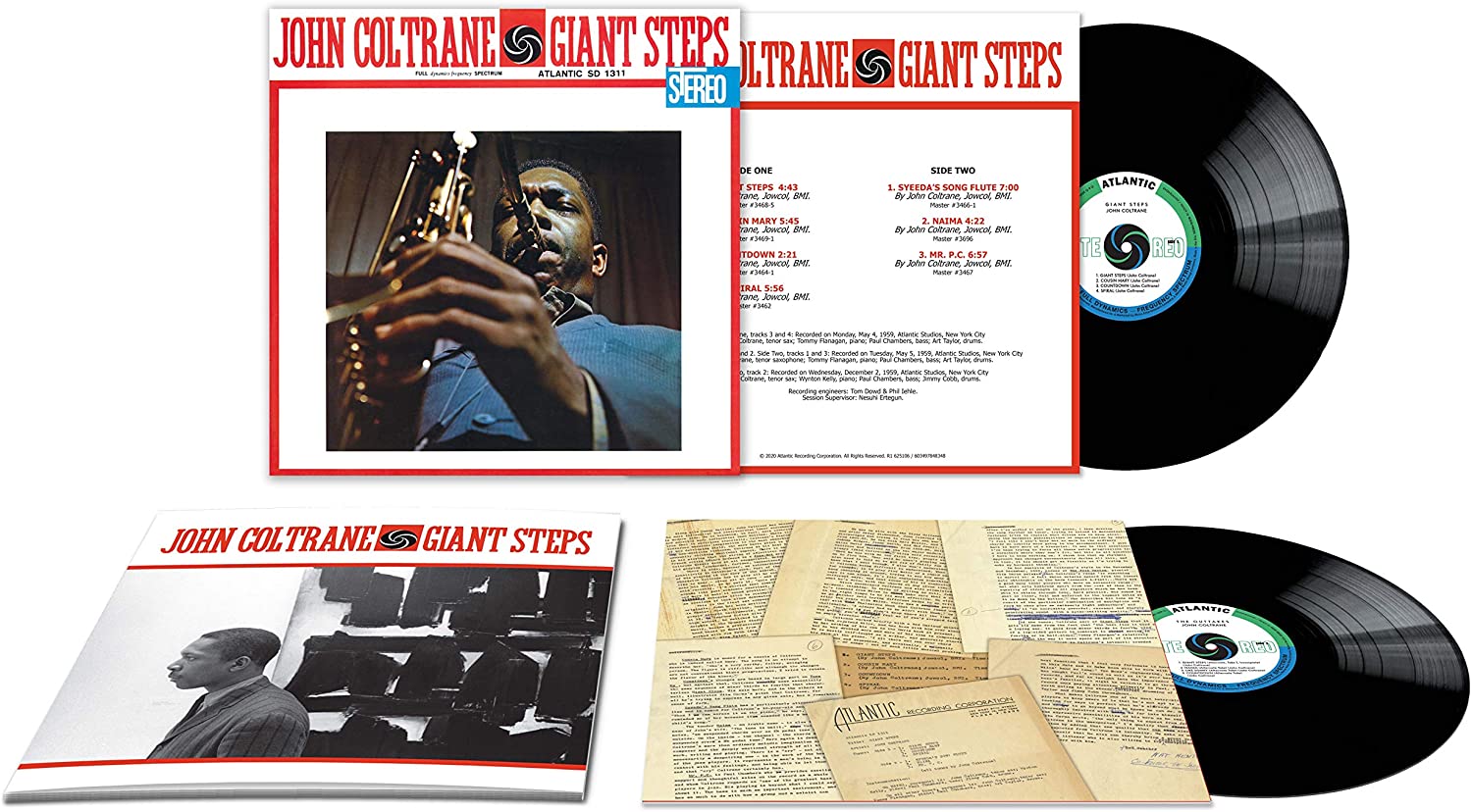 John Coltrane - Giant Steps 2LP Stereo 60th Anniversary Deluxe