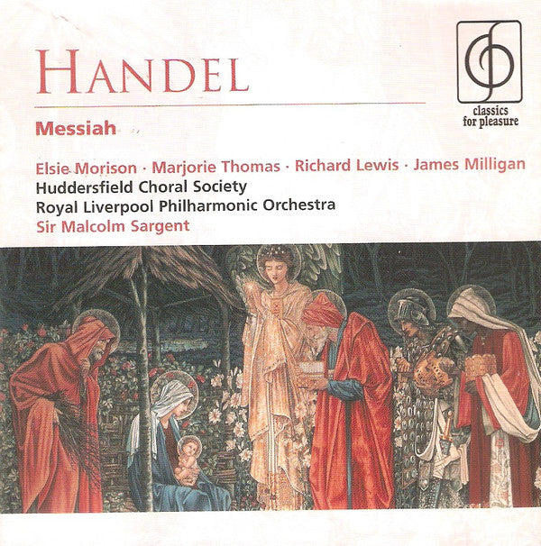 Handel - Messiah CD Elsie Morison, Marjorie Thomas CD