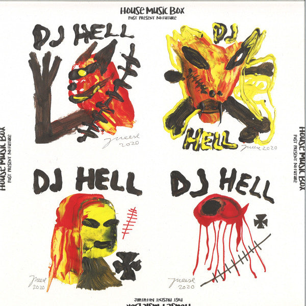 DJ Hell - House Music Box Past Present No Future 2LP